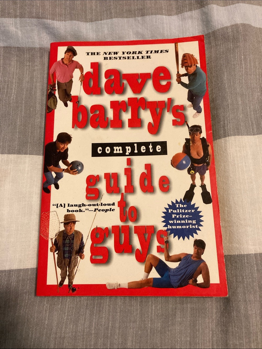 Dave Barry's Complete Guide to Guys - White & Red Paperback